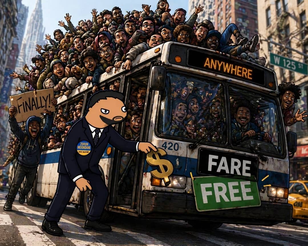 Zorun on stage with sleeping crowd